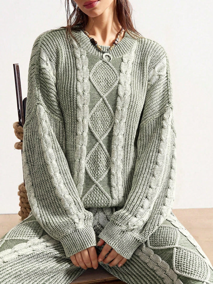 Pulover SHEIN, verde