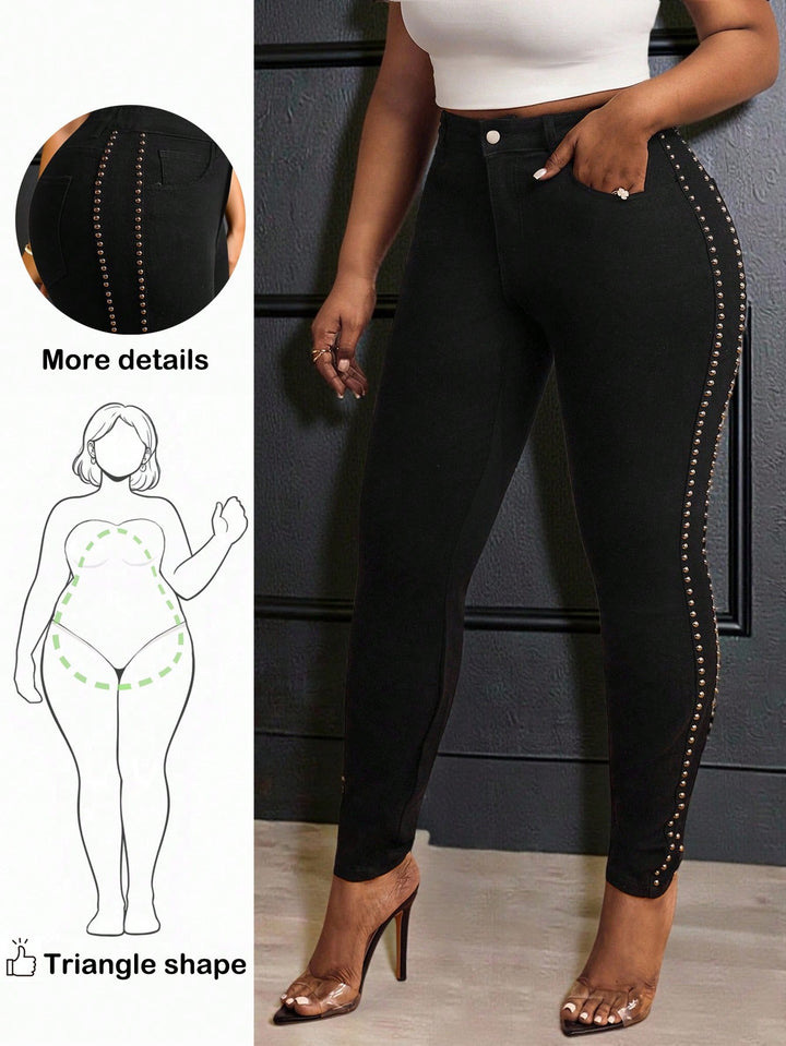 Jeans SHEIN, negru