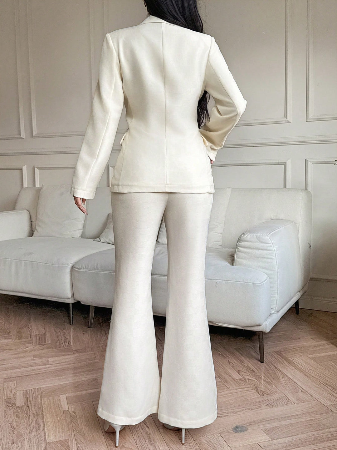 Costum SHEIN, bej