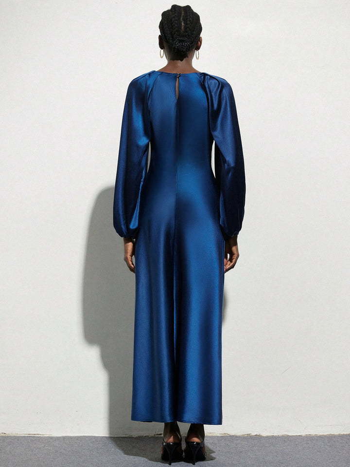 Rochie maxi SHEIN, albastru