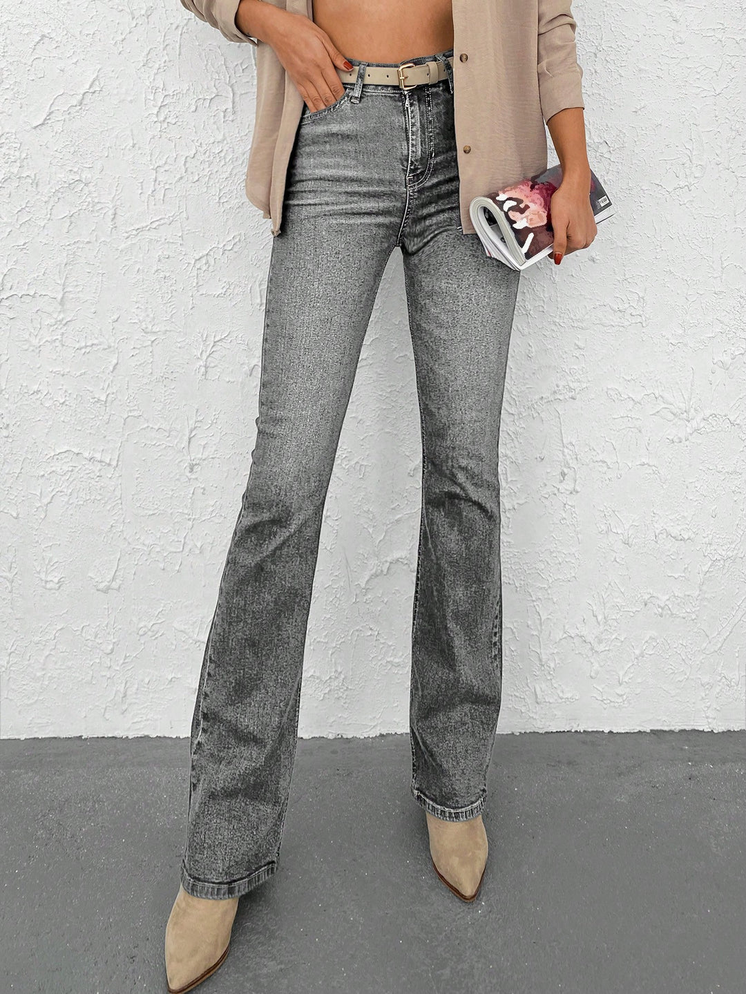 Jeans SHEIN, gri
