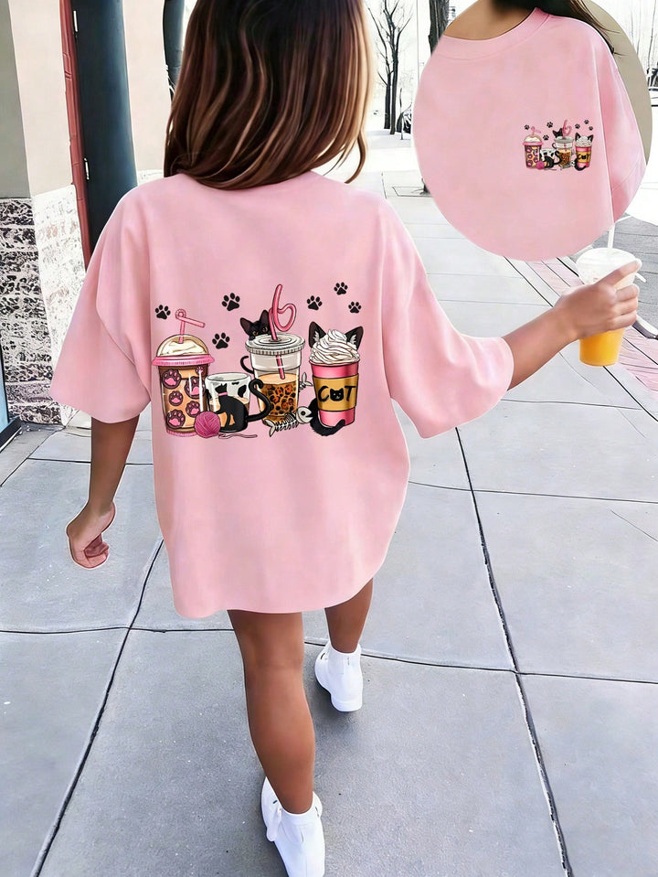 Tricou SHEIN, roz