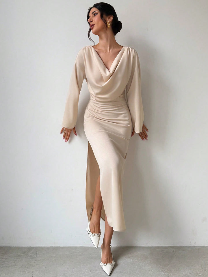 Rochie maxi SHEIN, galben
