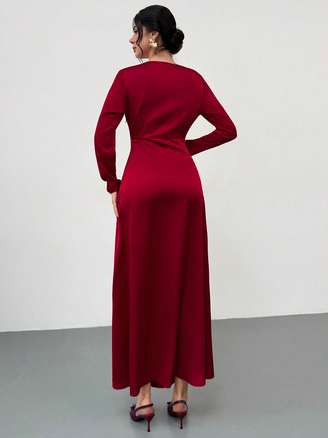Rochie maxi SHEIN, roșu