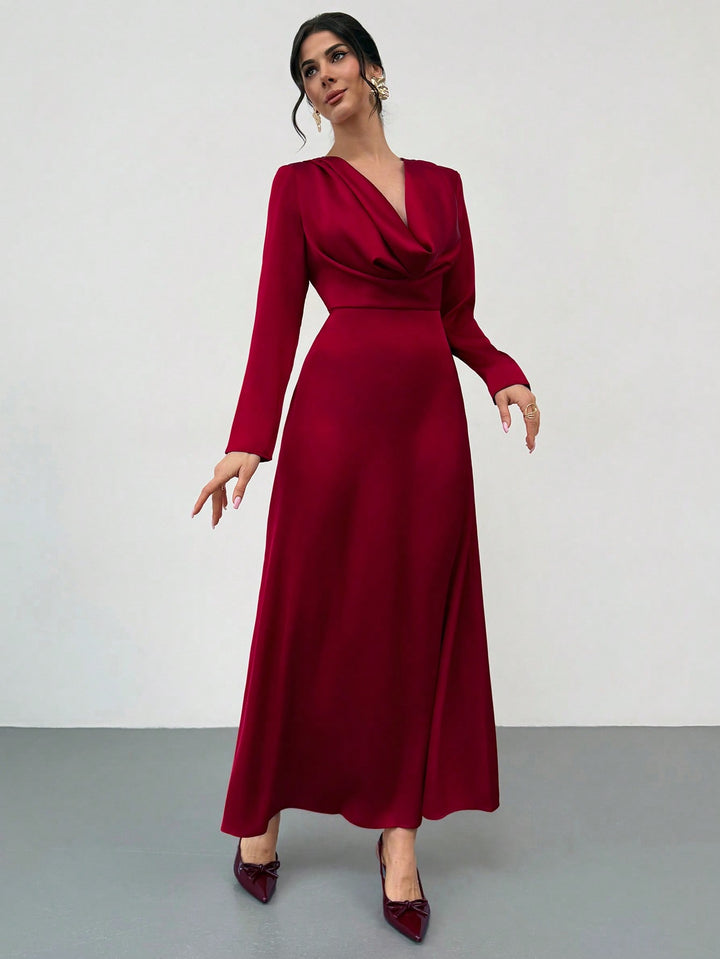 Rochie maxi SHEIN, roșu