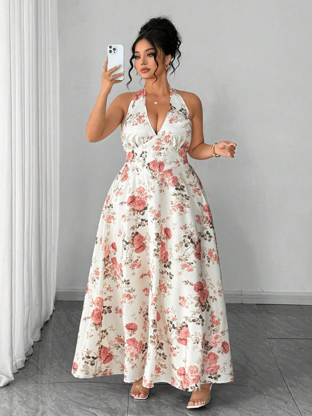 Rochie SHEIN, mix culori