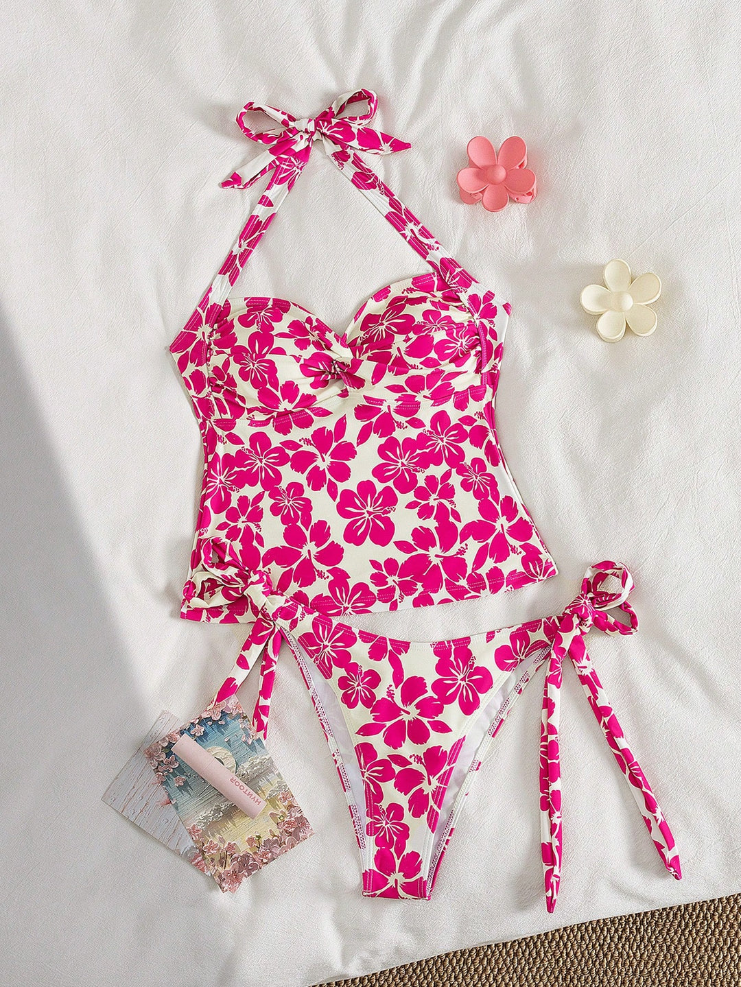 Costum de baie SHEIN, mix culori