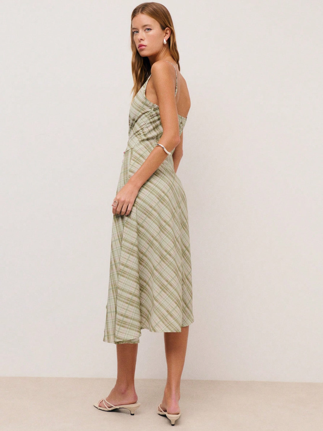 Rochie midi SHEIN, verde