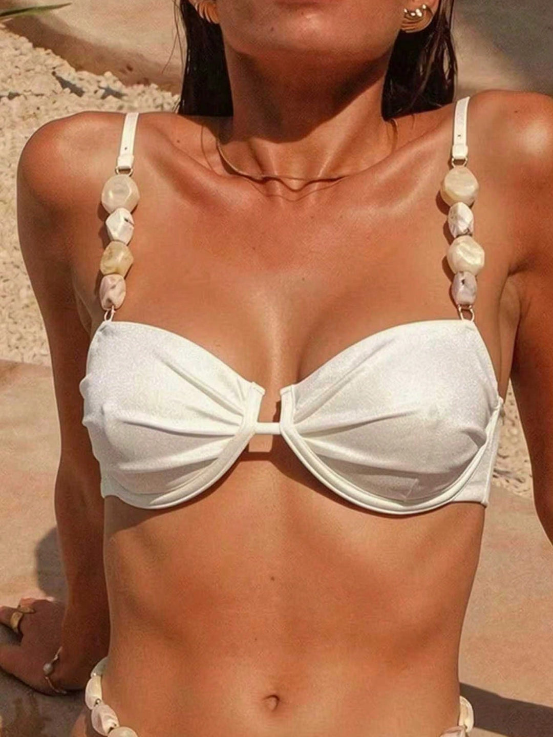 Sutien de baie SHEIN, bej