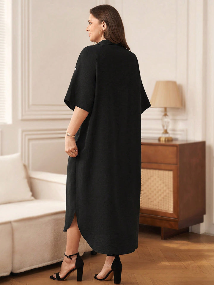 Rochie maxi SHEIN, negru