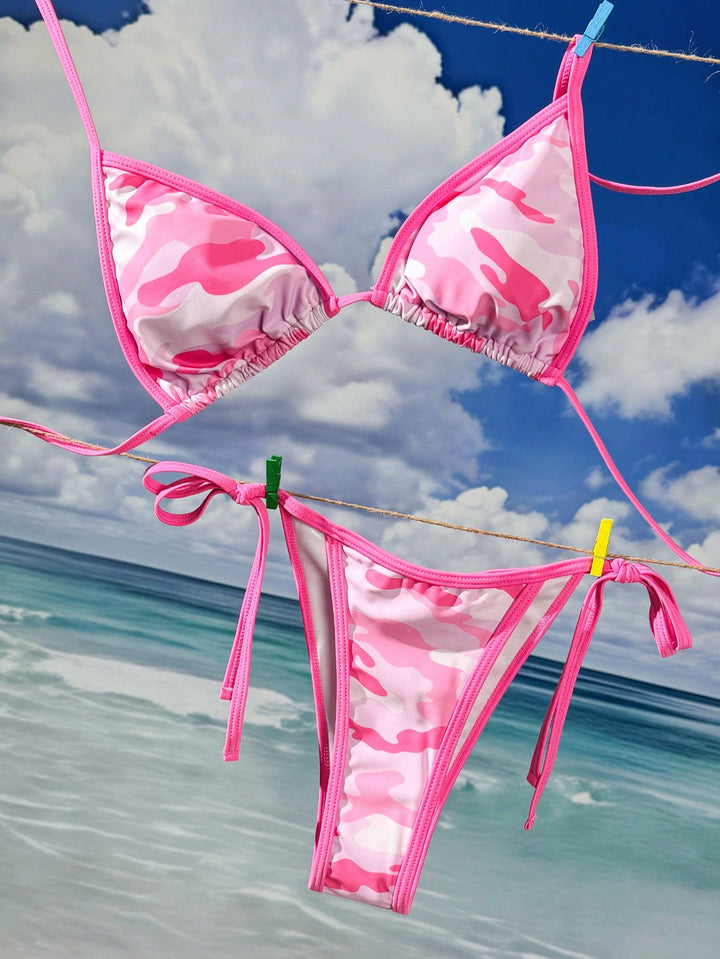 Bikiniszett SHEIN, rózsaszín