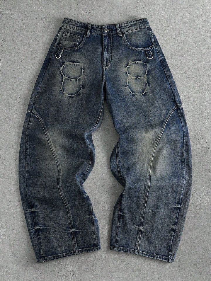 Jeans SHEIN, albastru