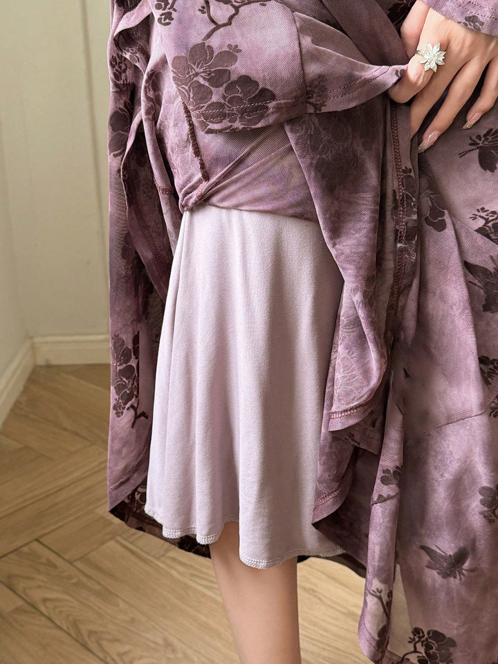 Rochie maxi SHEIN, mix culori