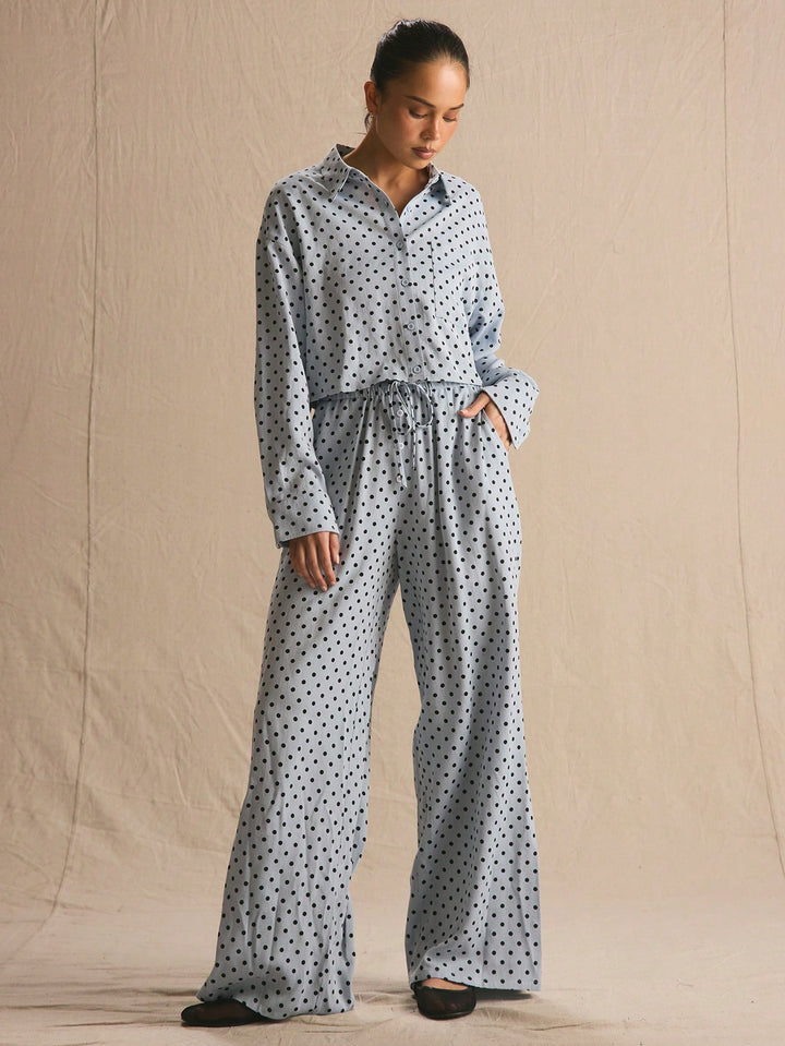 Pantaloni SHEIN, albastru