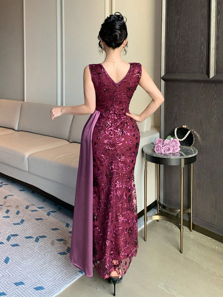 Rochie maxi SHEIN, mov