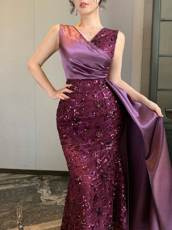 Rochie maxi SHEIN, mov