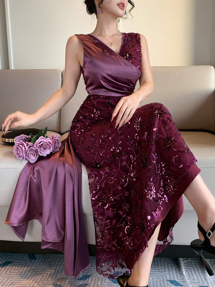 Rochie maxi SHEIN, mov