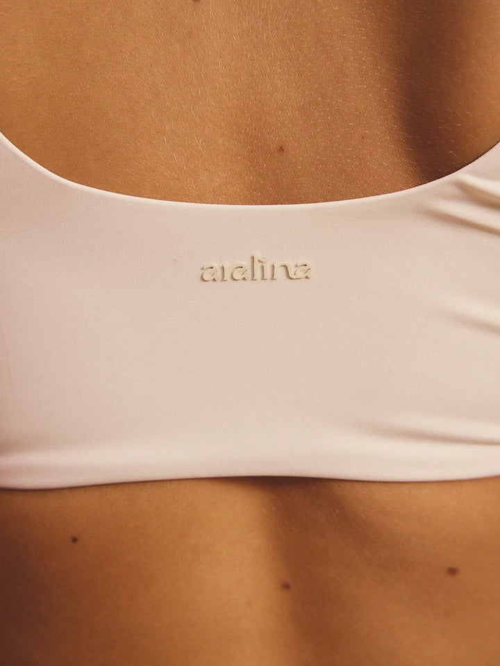 Bustieră sport SHEIN, alb