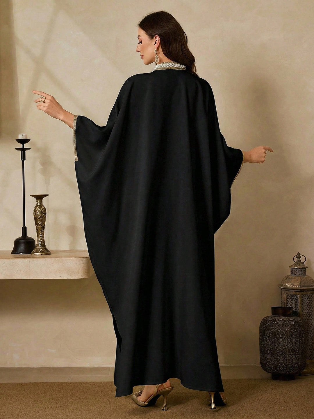 Rochie maxi SHEIN, negru