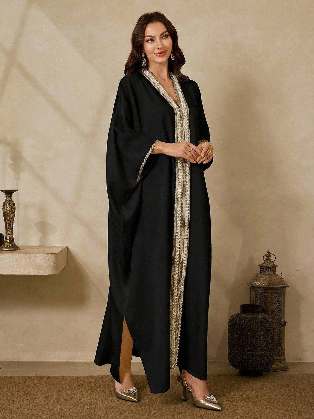 Rochie maxi SHEIN, negru