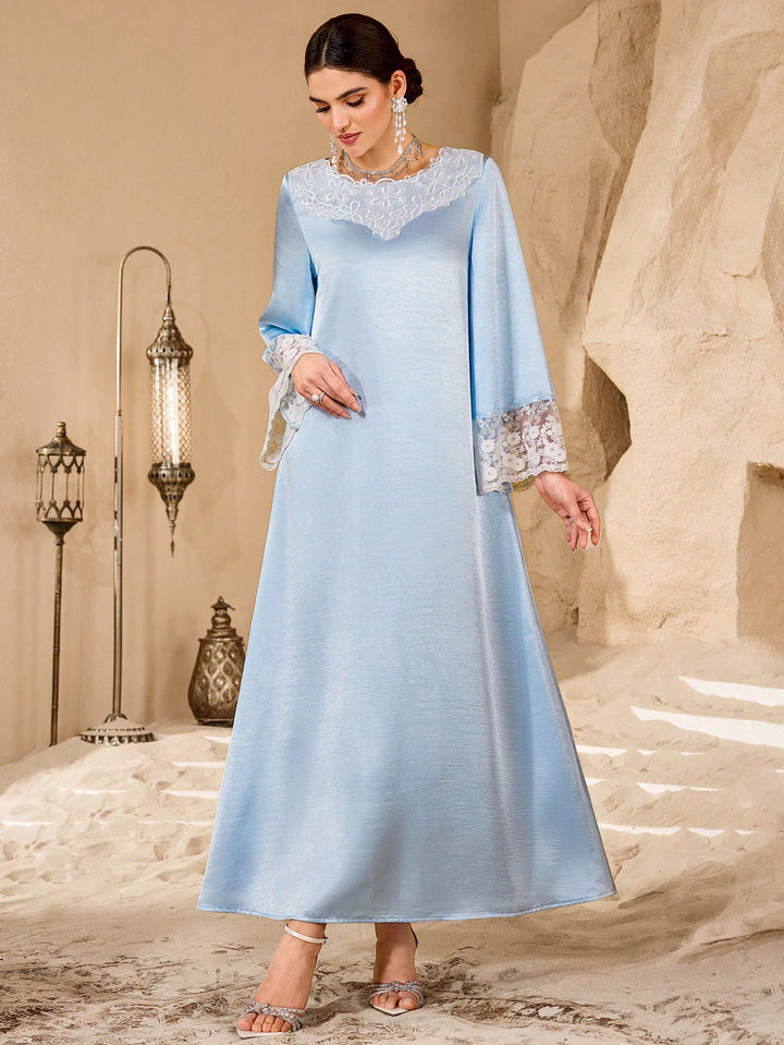 Rochie maxi SHEIN, albastru