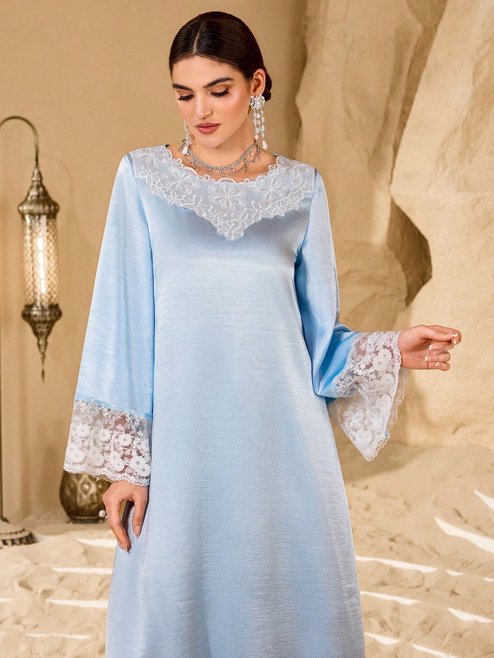 Rochie maxi SHEIN, albastru