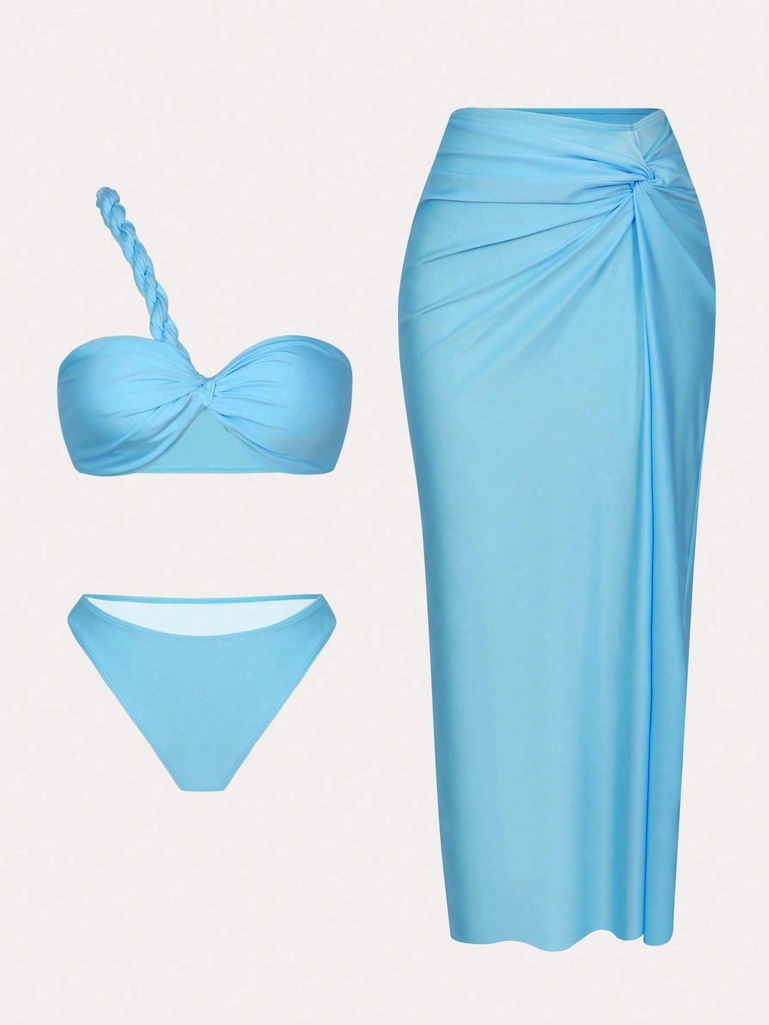 Set bikini SHEIN, albastru