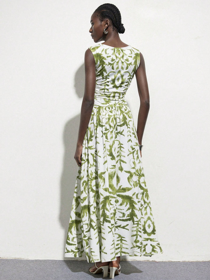 Rochie maxi SHEIN, mix culori