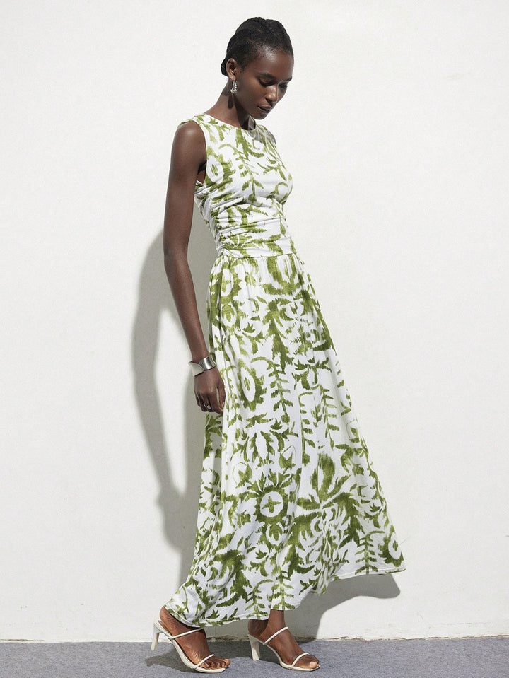 Rochie maxi SHEIN, mix culori