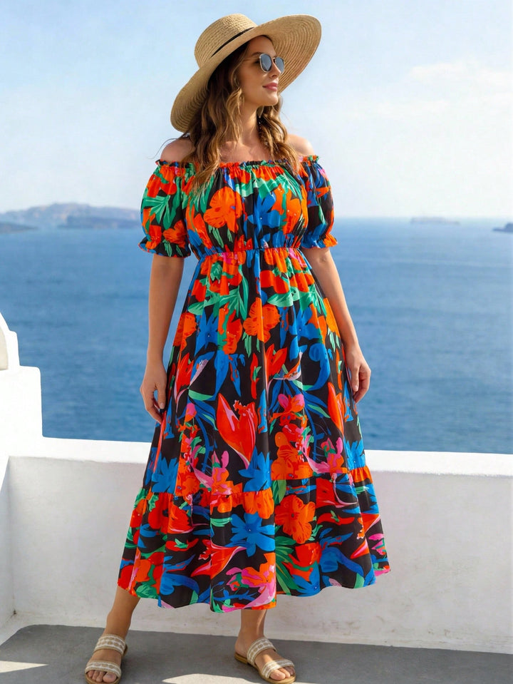 Rochie SHEIN, mix culori