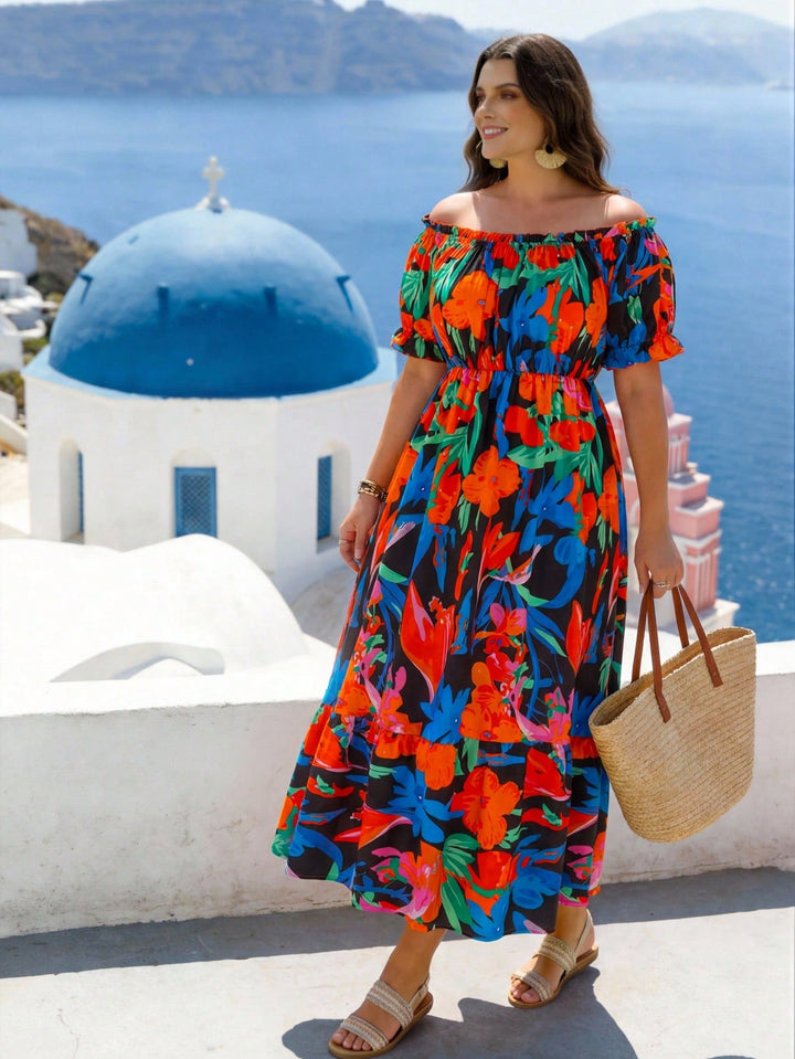 Rochie SHEIN, mix culori