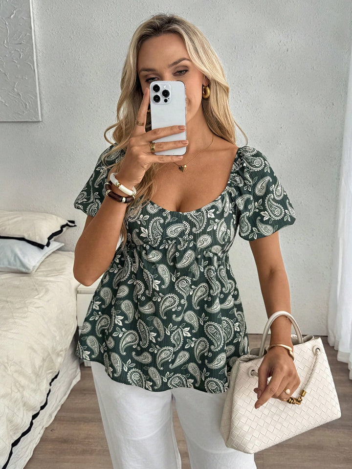 Bluza SHEIN, verde