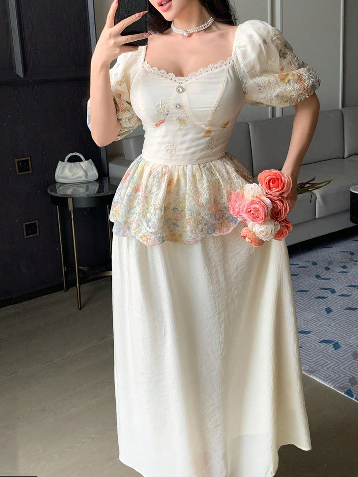 Rochie maxi SHEIN, portocaliu