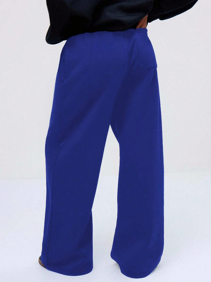 Pantaloni de trening Shein, albastru