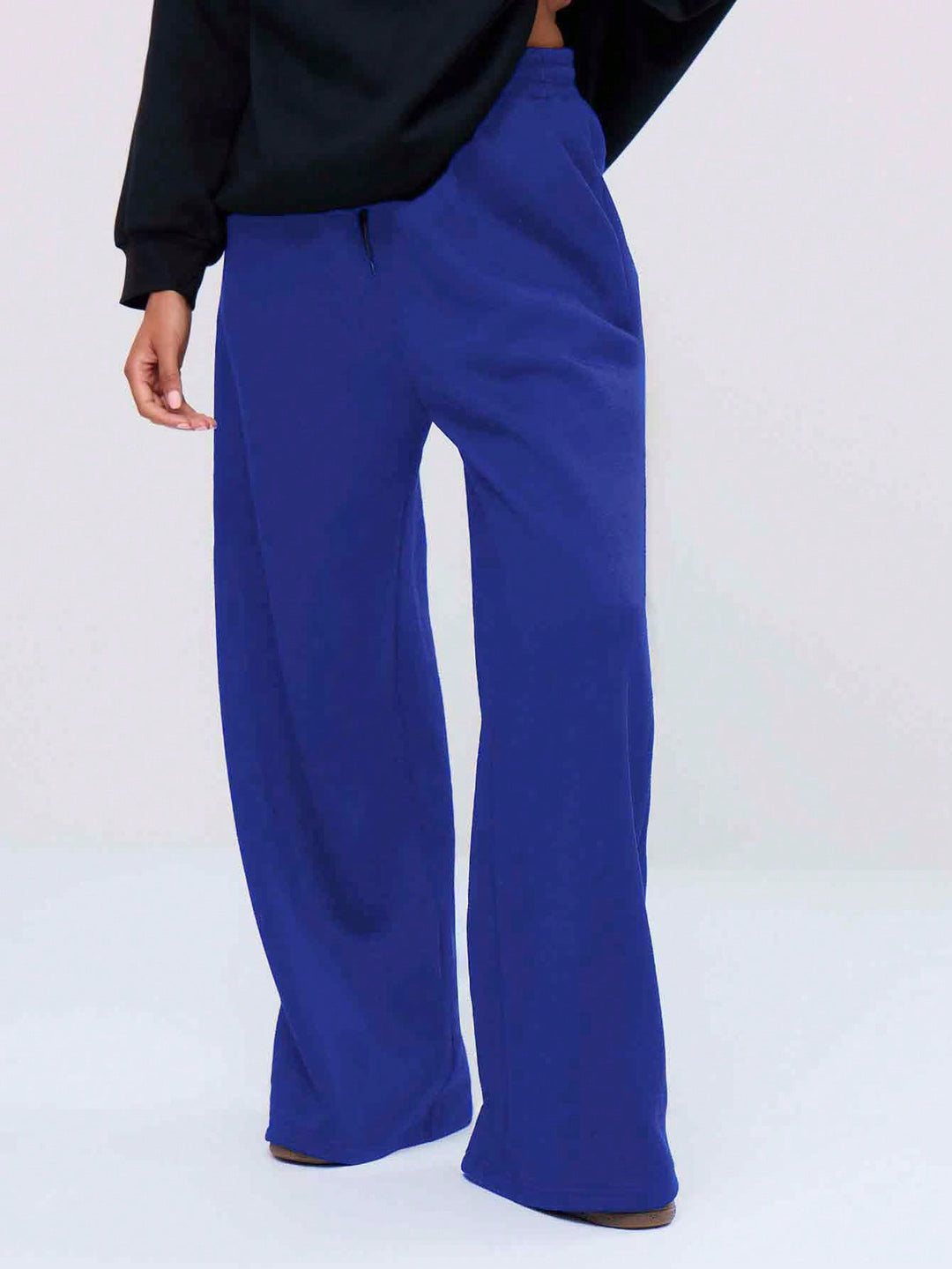 Pantaloni de trening Shein, albastru