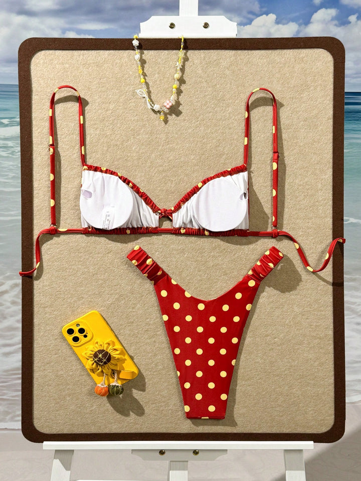 Set bikini SHEIN, mix culori