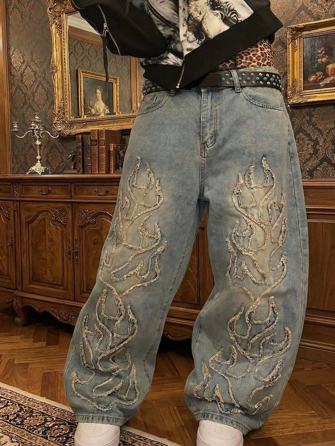 Jeans SHEIN, albastru