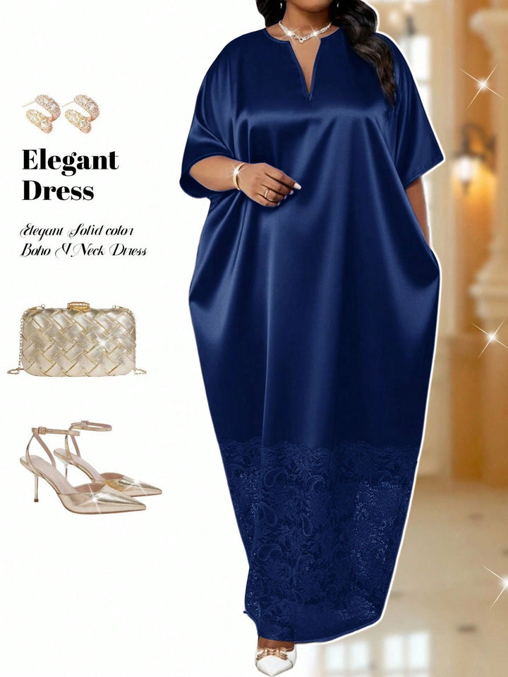 Rochie maxi SHEIN, albastru
