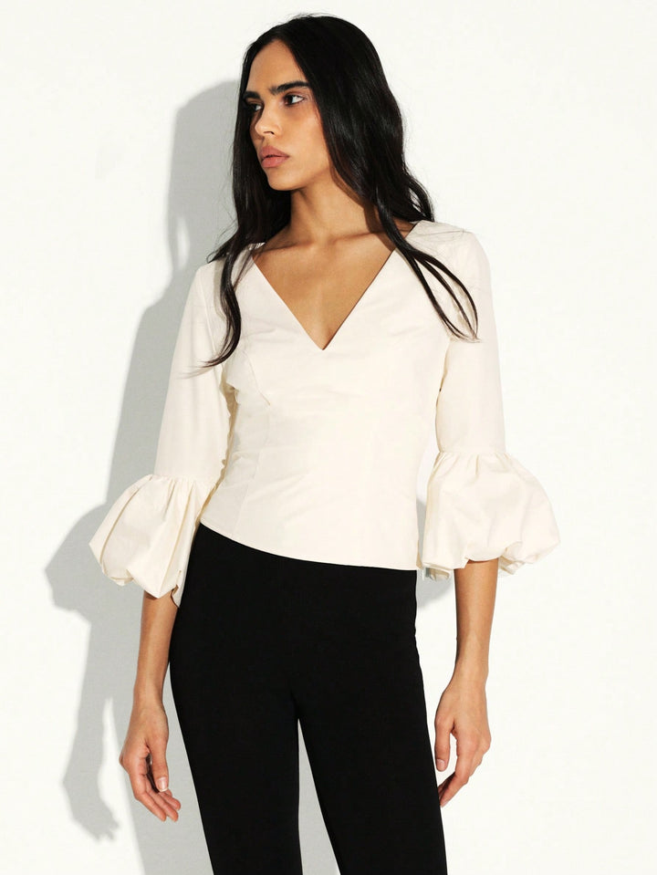 Top SHEIN, bej