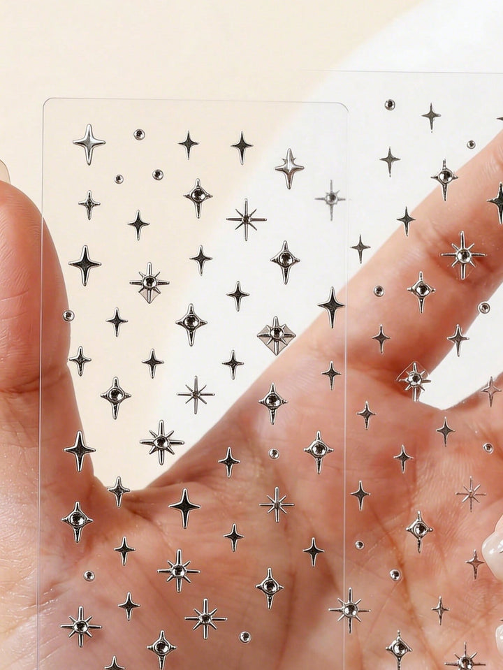 Sticker decorativ SHEIN, argintiu