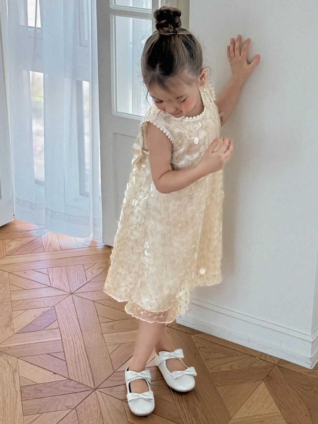 Rochie SHEIN, crem