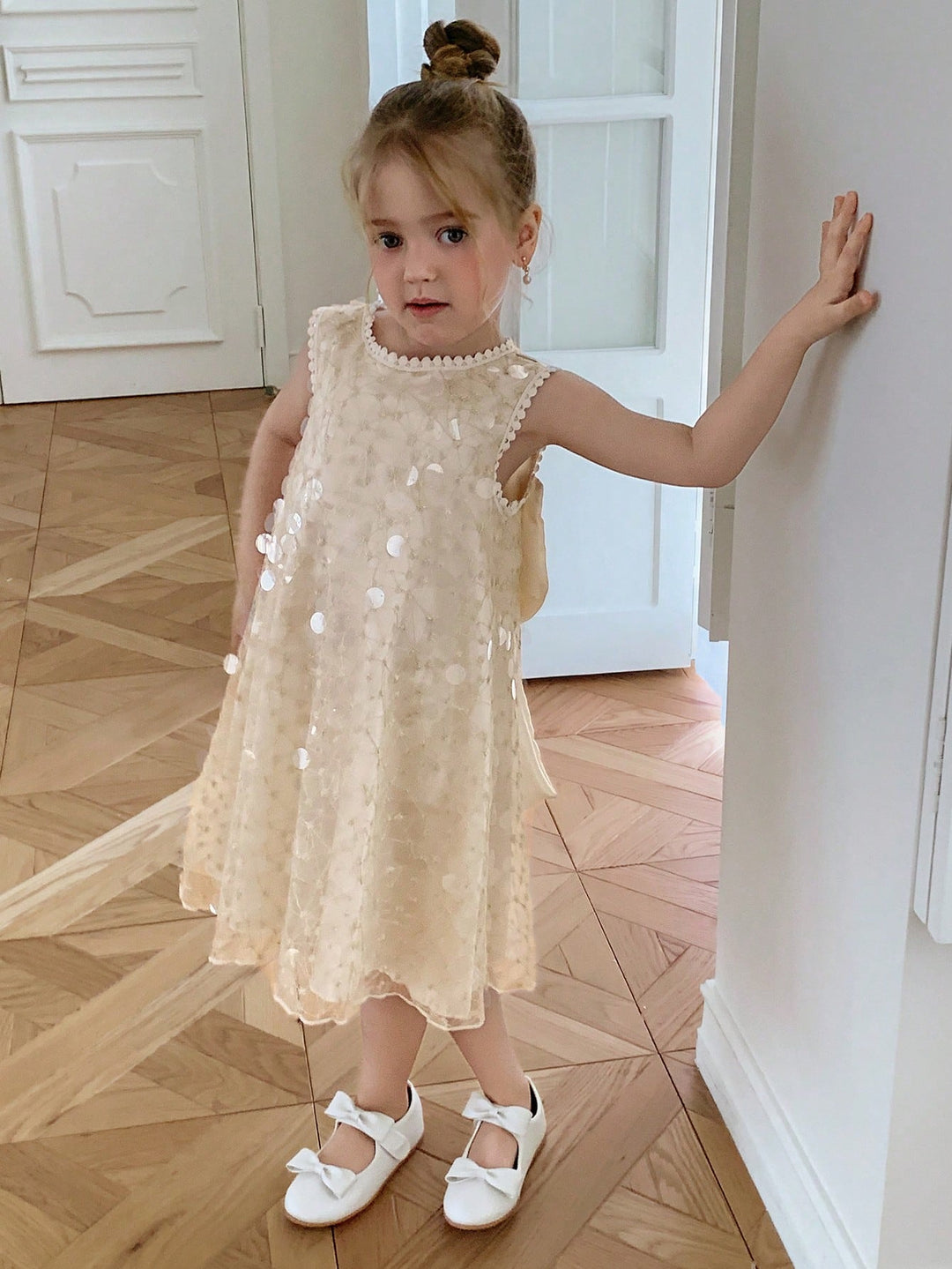 Rochie SHEIN, crem