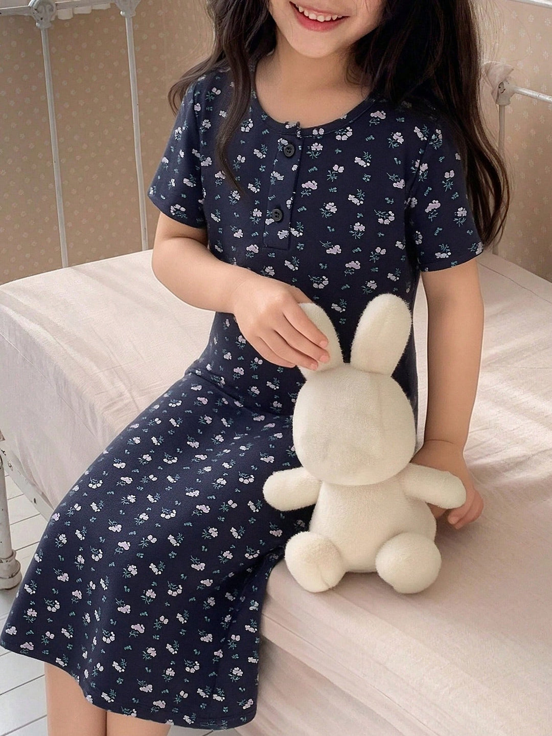 Pijama SHEIN, albastru