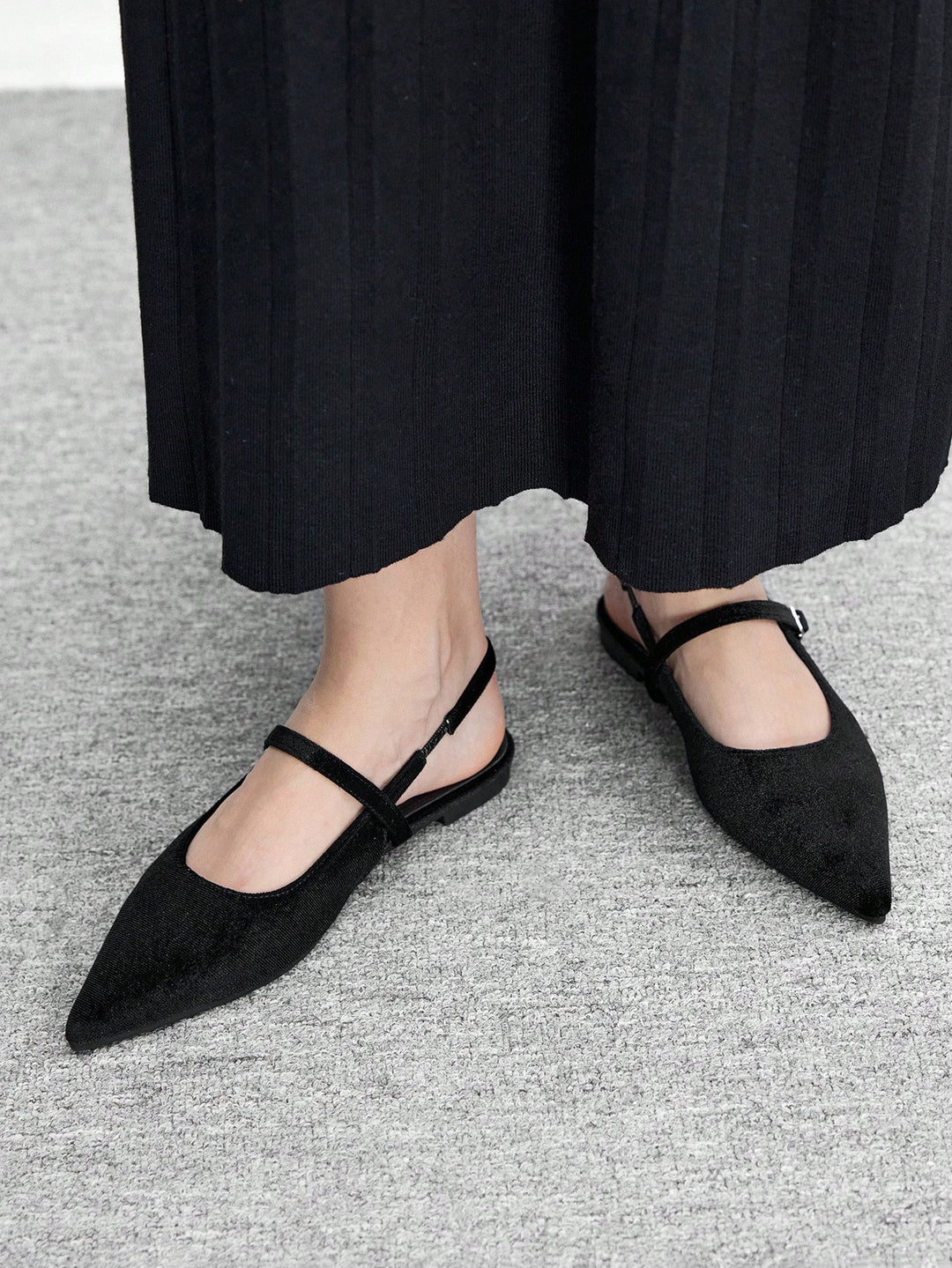 Balerini SHEIN, negru