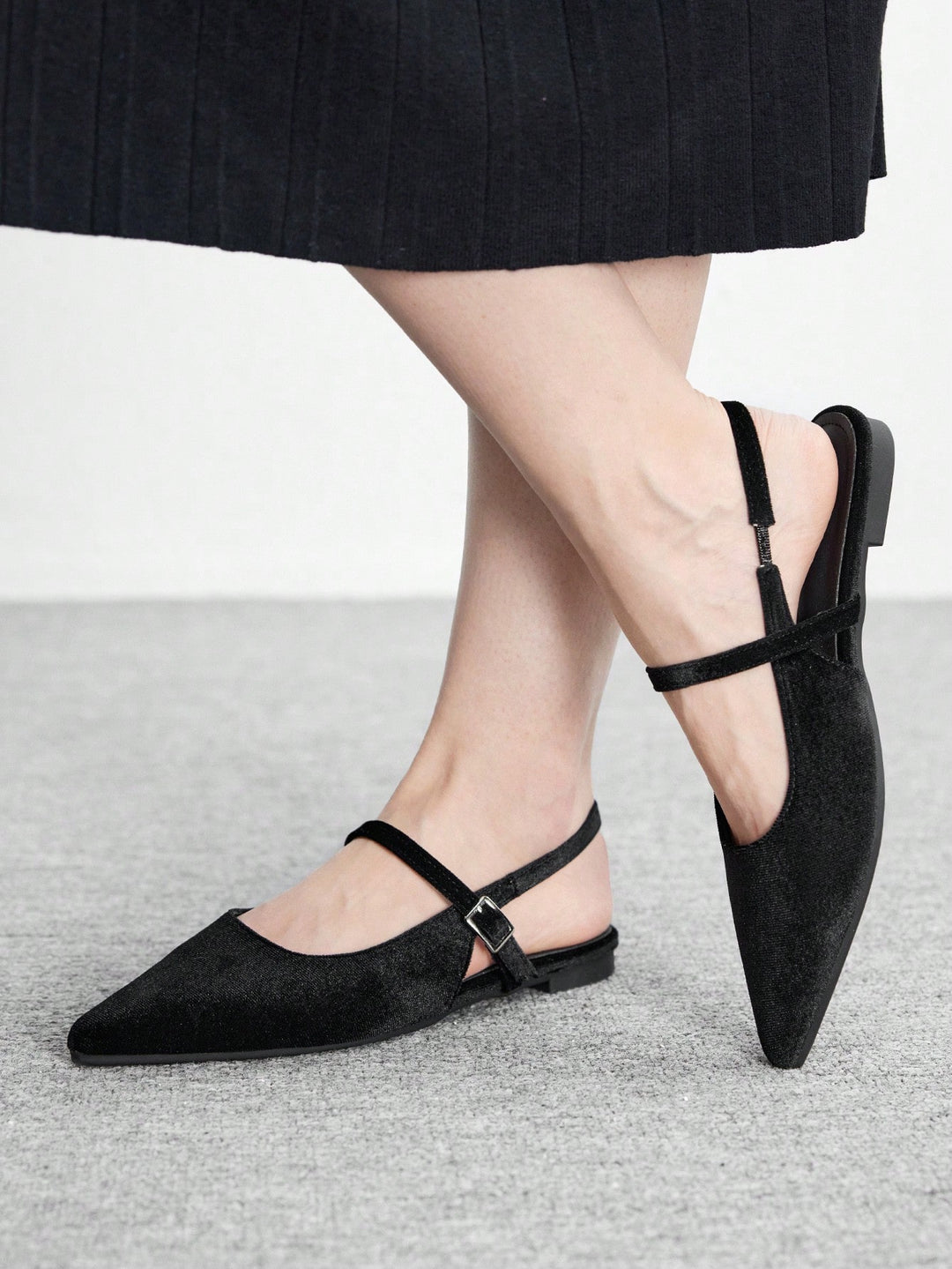 Balerini SHEIN, negru