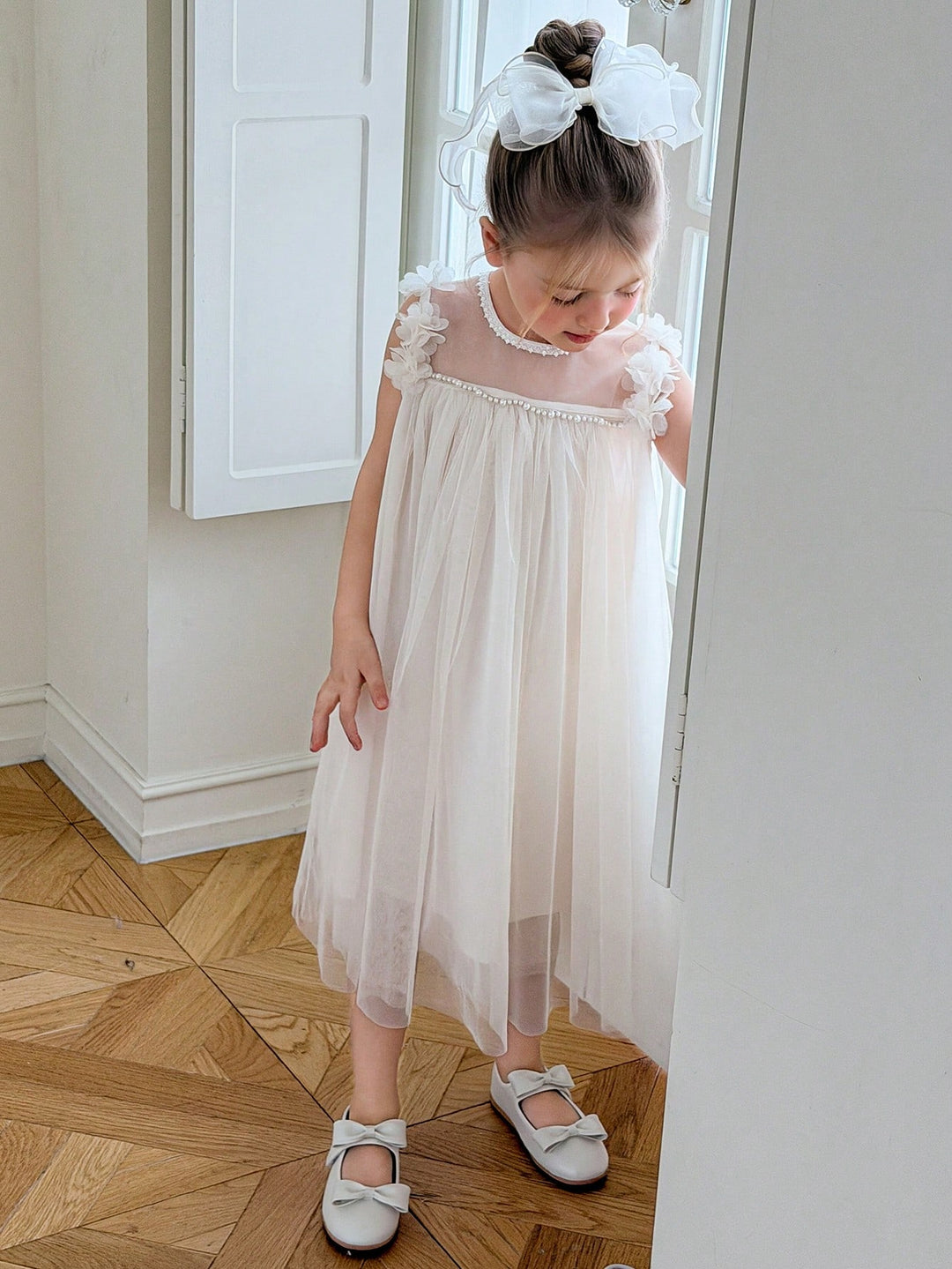 Rochie mini SHEIN, crem