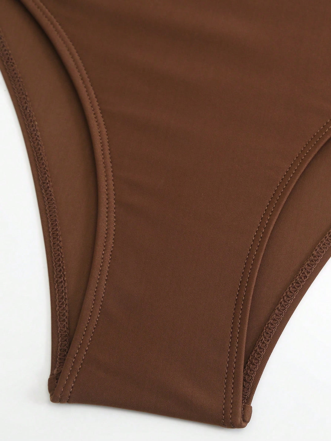 Costum de baie SHEIN, maro