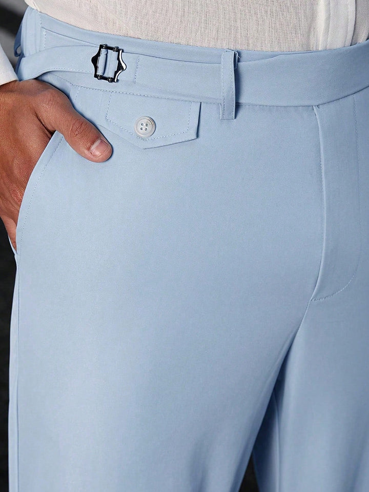 Pantaloni SHEIN, albastru