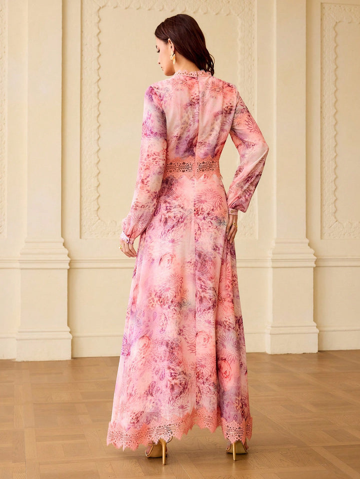 Rochie maxi SHEIN, mix culori