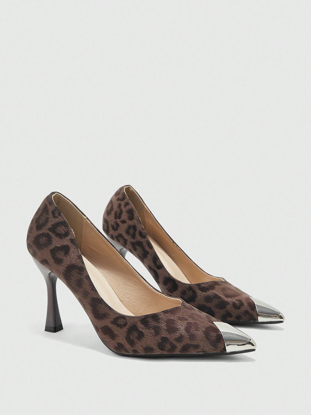 Pantofi cu toc SHEIN, maro